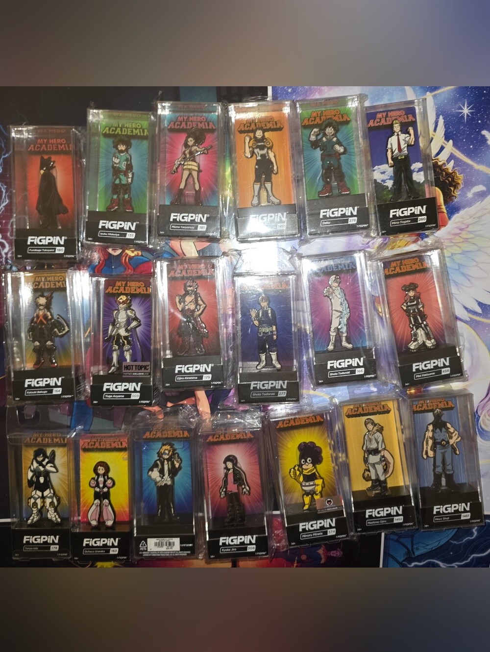 Figpin Lot - My Hero Academia - Student Heroes - Set of 25